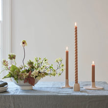 Load image into Gallery viewer, 6" Fancy Taper Candles | Miel