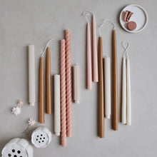 Load image into Gallery viewer, 6" Fancy Taper Candles | Miel