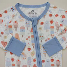 Load image into Gallery viewer, Bamboo Zippy Pajamas | Sweet Summertime