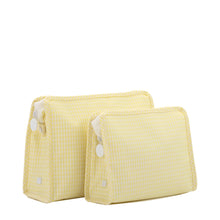 Load image into Gallery viewer, Roadie Pouch | Large | Gingham Buttercup