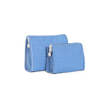 Load image into Gallery viewer, Roadie Pouch | Large | Gingham Royal