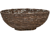 Load image into Gallery viewer, Woven Vine & Metal Basket | 2 Sizes