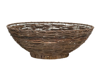 Load image into Gallery viewer, Woven Vine & Metal Basket | 2 Sizes