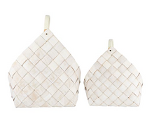 Load image into Gallery viewer, Nested Warm White Baskets | 2 Sizes