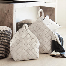 Load image into Gallery viewer, Nested Warm White Baskets | 2 Sizes