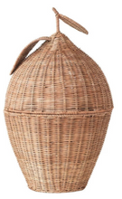 Load image into Gallery viewer, Rattan Lemon Shaped Baskets | Set of 2