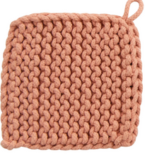 Load image into Gallery viewer, Cotton Crocheted Potholder | 4 Colors