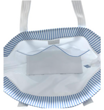 Load image into Gallery viewer, Jumbo Tote | Stripe Chambray