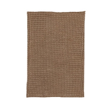 Load image into Gallery viewer, Stonewashed Waffle Tea Towel | Camel