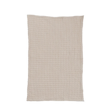 Load image into Gallery viewer, Stonewashed Waffle Tea Towel | Cream
