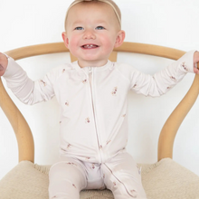 Load image into Gallery viewer, Bamboo Zip Romper | Fawn Meadow