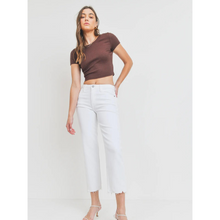 Load image into Gallery viewer, Vintage Straight White Denim