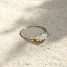 Load image into Gallery viewer, PRE-ORDER: Dainty Pearl Ring