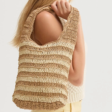 Load image into Gallery viewer, Erin Weave Bag | Stripe