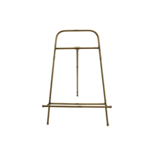 Load image into Gallery viewer, Gold Finish Metal Easel