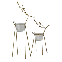 Load image into Gallery viewer, Antique Gold Reindeer | 2 Sizes