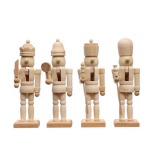 Load image into Gallery viewer, Mini Wood Nutcracker | 4 Styles