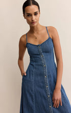 Load image into Gallery viewer, Midi Denim Dress