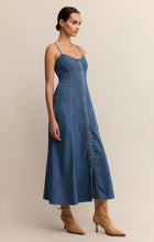 Load image into Gallery viewer, Midi Denim Dress