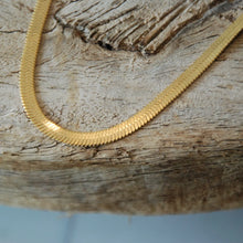 Load image into Gallery viewer, Herringbone Chain Necklace | 2 Sizes