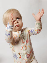 Load image into Gallery viewer, Amore Bamboo Zip Pjs