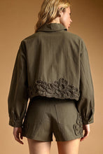 Load image into Gallery viewer, Dakota Stitch Jacket | Olive