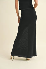 Load image into Gallery viewer, Karlee Vest + Maxi Skirt | Black