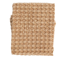 Load image into Gallery viewer, Stonewashed Waffle Tea Towel | Camel