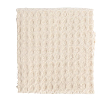 Load image into Gallery viewer, Stonewashed Waffle Tea Towel | Cream