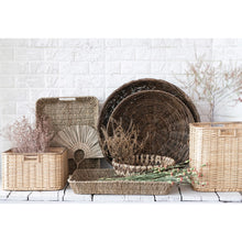 Load image into Gallery viewer, Woven Vine & Metal Basket | 2 Sizes