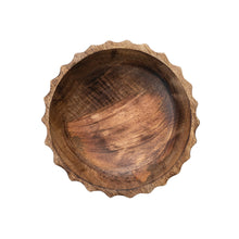Load image into Gallery viewer, Burnt Finished Wood Bowl