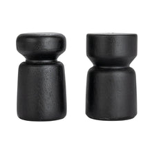 Load image into Gallery viewer, Mango Wood Salt + Pepper Shakers | Set of 2