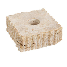 Load image into Gallery viewer, Marble + Travertine Tealight Holder