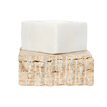 Load image into Gallery viewer, Marble + Travertine Tealight Holder