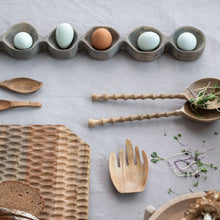 Load image into Gallery viewer, Salad Servers w/Carved Handles | Set of 2