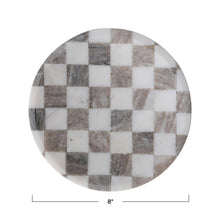 Load image into Gallery viewer, Marble Checkered Tray