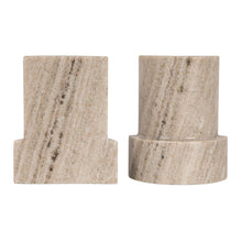 Load image into Gallery viewer, Marble Column Bookends | Set of 2