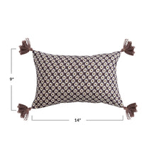 Load image into Gallery viewer, French Knots Lumbar Pillow