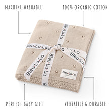 Load image into Gallery viewer, Swaddle Baby Blanket | Oatmeal