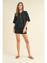 Load image into Gallery viewer, Pattern Knit Buttondown Set | Top