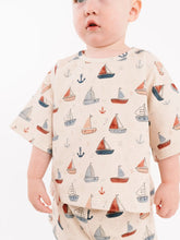 Load image into Gallery viewer, Nautical Sail Slouchy Set
