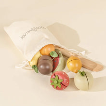 Load image into Gallery viewer, Wooden Fruits Playset