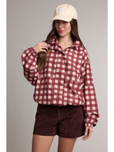 Load image into Gallery viewer, Rory Gingham Windbreaker