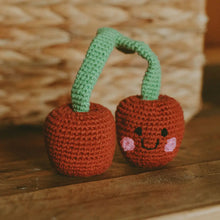 Load image into Gallery viewer, Crochet Rattle | Cherries