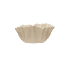 Load image into Gallery viewer, Stoneware Fluted Bowl | 2 Sizes