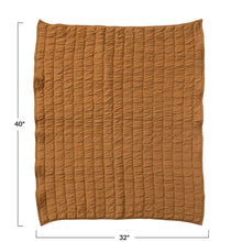 Load image into Gallery viewer, Cotton Quilted Reversible Baby Blanket