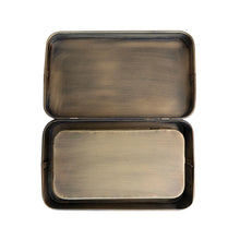 Load image into Gallery viewer, Antique Brass Boxes | Set of 2