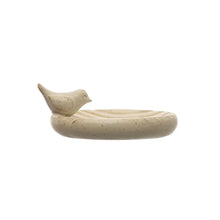Load image into Gallery viewer, Stoneware Dish w/ Bird