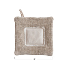 Load image into Gallery viewer, Canvas Pot Holder + Oven Mit