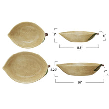 Load image into Gallery viewer, Stoneware Lemon Shaped Bowls | 2 Sizes